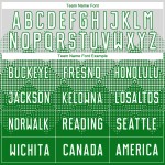 Maglia da calcio personalizzata verde erba bianca con stampa a sublimazione Maglia da calcio personalizzata verde erba bianca con stampa a sublimazione
