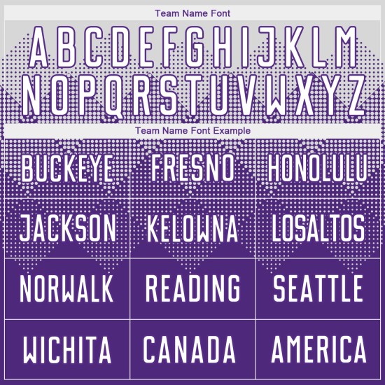 Maglia da calcio personalizzata viola bianca con stampa sublimatica Maglia da calcio personalizzata viola bianca con stampa sublimatica