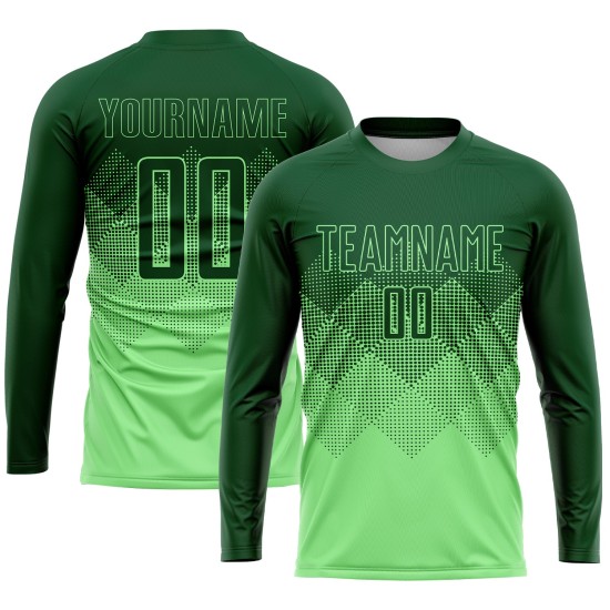 Maglia da calcio personalizzata con stampa a sublimazione verde pisello Maglia da calcio personalizzata con stampa a sublimazione verde pisello