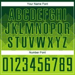 Maglia da calcio personalizzata verde neon con stampa a sublimazione Maglia da calcio personalizzata verde neon con stampa a sublimazione